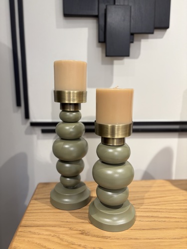 Bonbon Şamdanlar - Yeşil