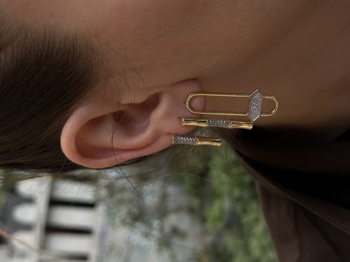 Rainbw Kuyumcu Model Küpe