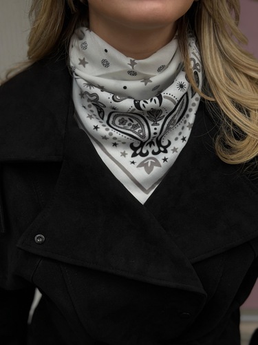 dokuma iplik fular 70x70