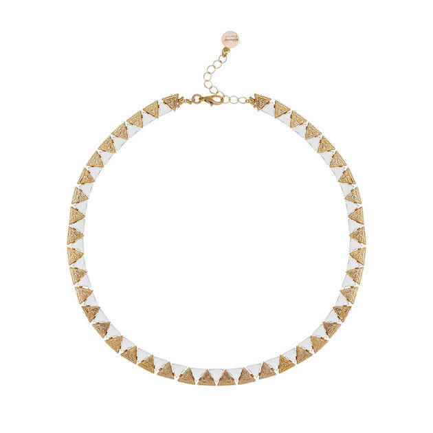 Glowing Diaries GEO TWO TONE BRACELET - Glowing Diaries