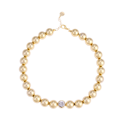 DIAMOND BALL NECKLACE