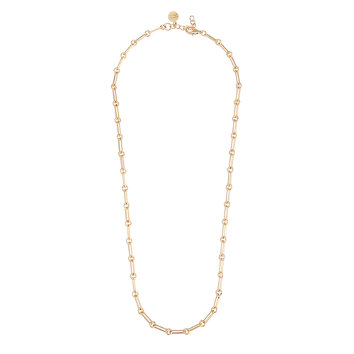GOLD CHAIN LİNK NECKLACE