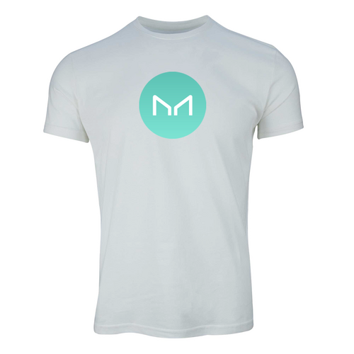Maker Logolu Beyaz T-Shirt