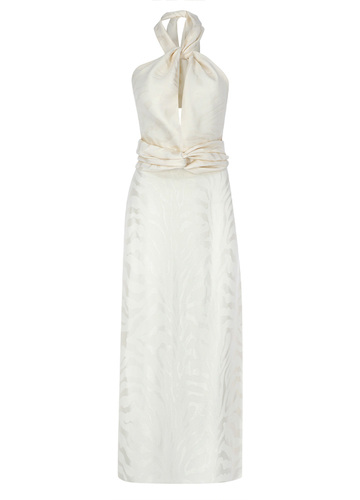 Zebra Jacquard Dress
