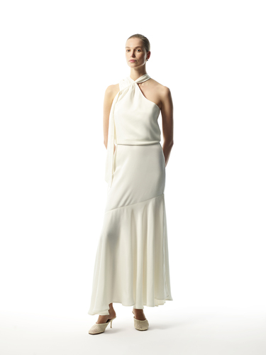 Wave Long Skirt