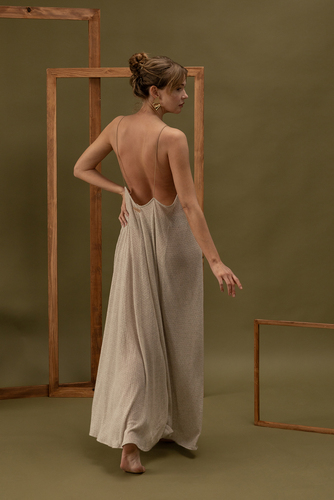 MUSCAT maxi dress - linen