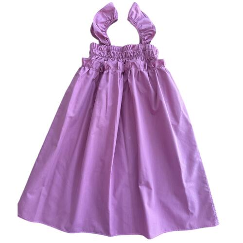 Berry Garden Dress - Pembe Elbise