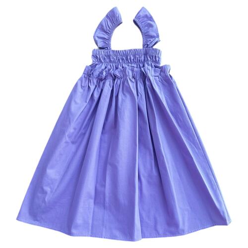 Lavender Cloud Dress - Lila Elbise