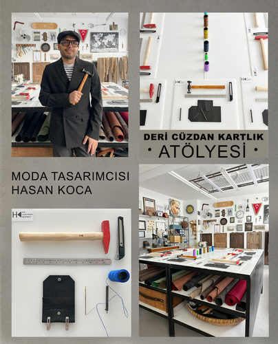 6 NİSAN 2025 DERİ CÜZDAN KARTLIK ATÖLYESİ 