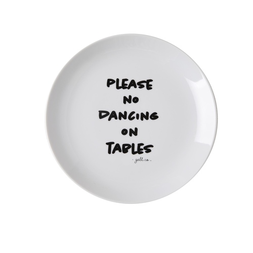 Please No Dancing On Tables 