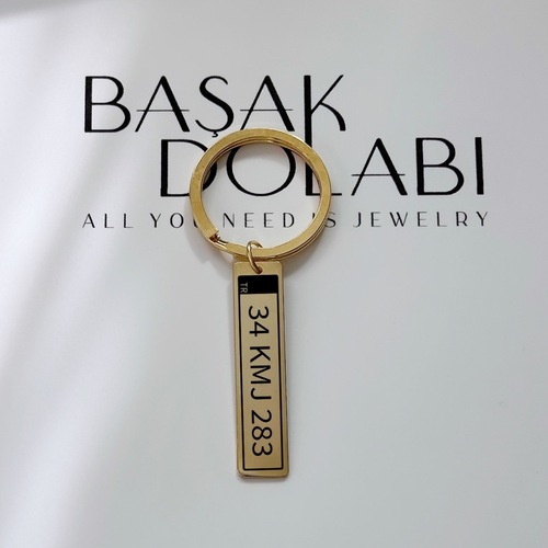 Araç Plakası Anahtarlık