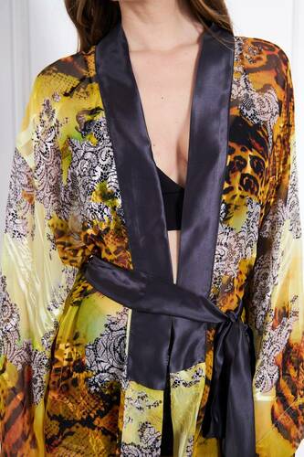 Silk Chiffon HONEY Kimono/Maxi