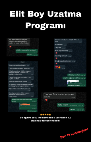 Özel Elit Boy Uzatma Programı