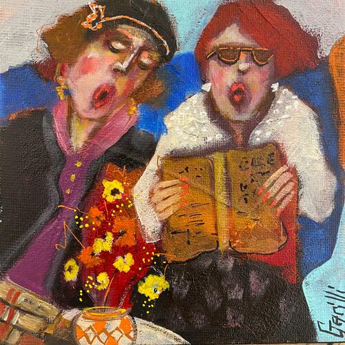 A very studious afternoon