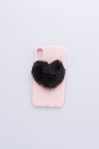 Love Lust Furry Pink Phone Case