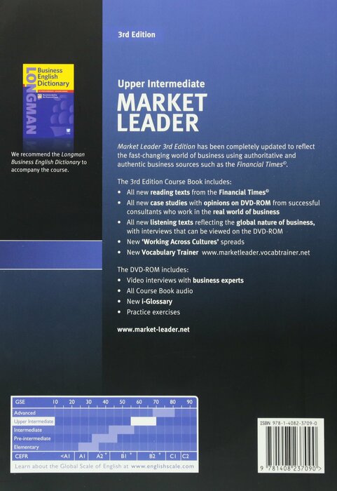 Market Leader 3rd Edition Upper Intermediate Course Book and Practice File