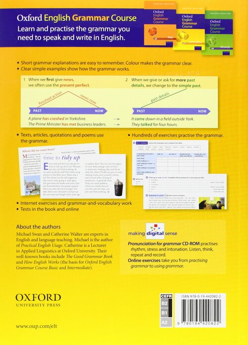 Oxford English Grammar Course Intermadiate with Answers and CD-ROM