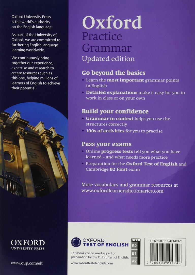 Practice　Grammar　Intermediate　with　Oxford　CD-ROM　Beykoz　Kitabevi　University　Oxford　Press　Answers
