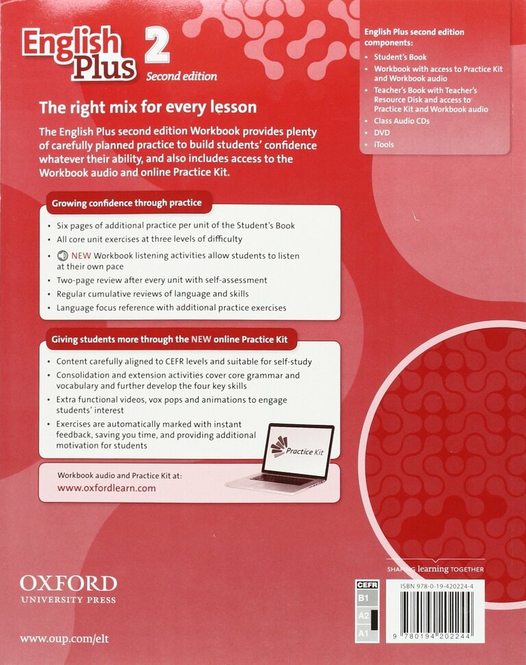 English Plus Program English Plus 2: Student's Book + Workbook + DVD-ROM