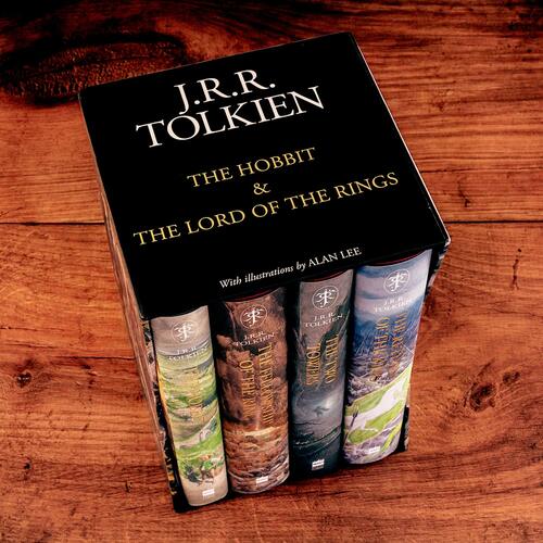 HarperCollins UK The Hobbit & The Lord of the Rings Boxed Set - Beykoz ...