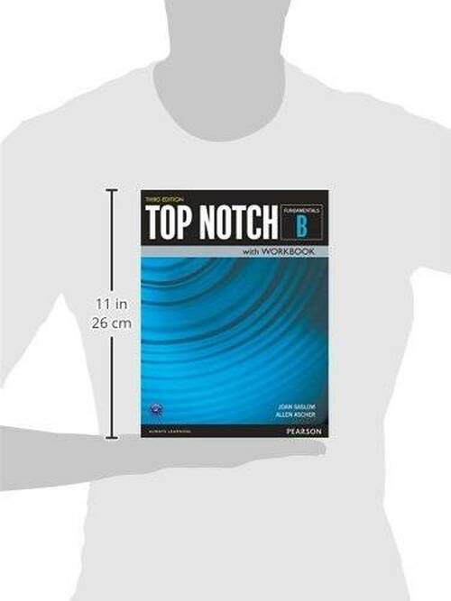 Pearson Top Notch Fundamentals B Student Book/Workbook - Beykoz Kitabevi