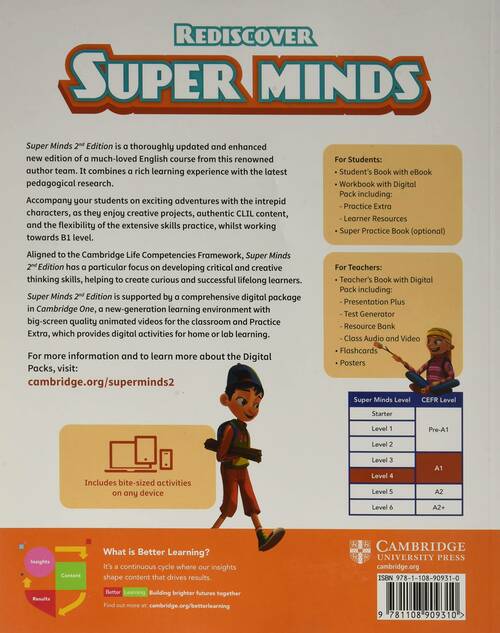 Cambridge University Press Super Minds Second Edition 4 Student's Book ...