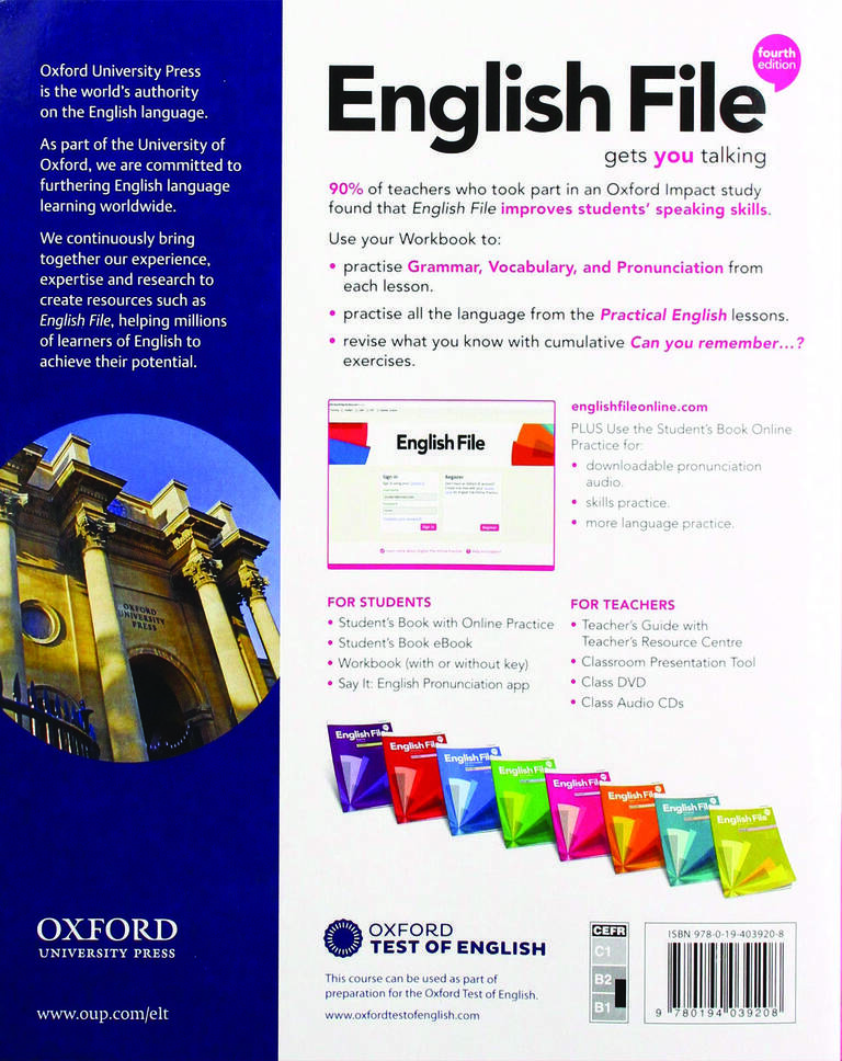 Intermediate Files Oxford University Press Oxford English File Intermediate Plus Student's ...