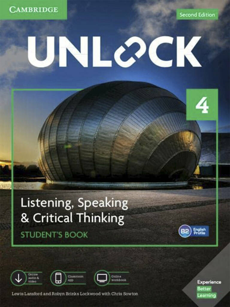 Book,　Beykoz　Listening,　Level　w　Speaking　Cambridge　Thinking　University　Workbook　Online　Mob　App　and　Student's　Press　Critical　Unlock　Kitabevi