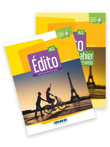 Edito A1: Méthode de français + Cahier d'activités +didierfle.app (2.edition)