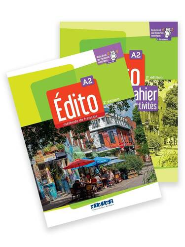 Edito A2: Méthode de français + Cahier d'activités +didierfle.app (2.edition)