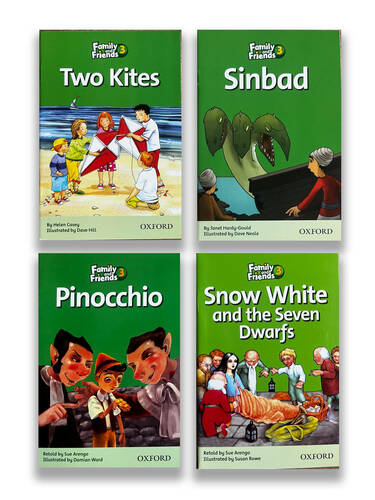 Family and Friends Readers 3. Set (4 Readers Books) 