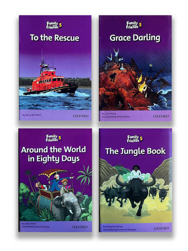 Family and Friends Readers 5. Set (4 Readers Books) 
