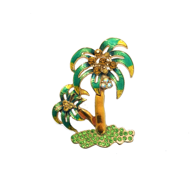 Palmiye Brooch