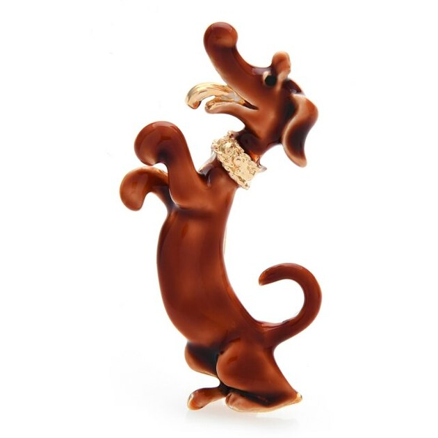 Şirin Köpek Brooch