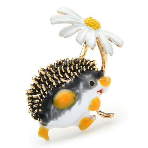 Kirpi Brooch