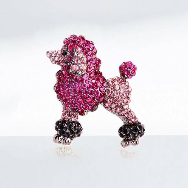 Pink Fino Brooch