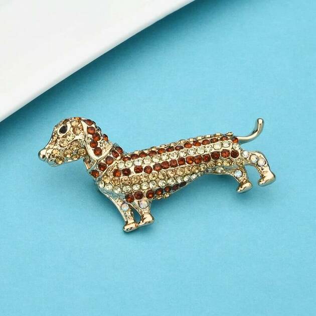 Köpek Brooch
