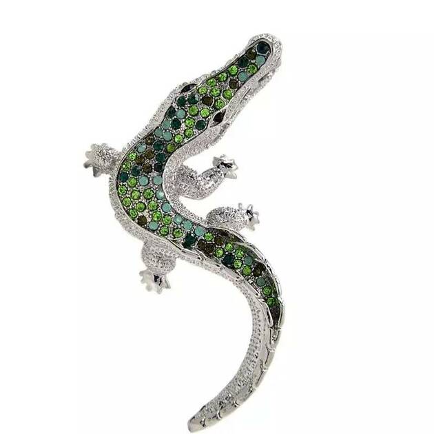 Timsah Brooch