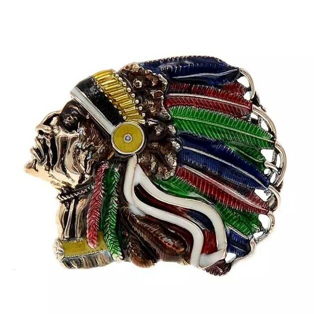 Kızılderili Brooch