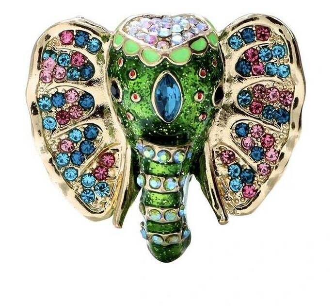 Fil başı Brooch