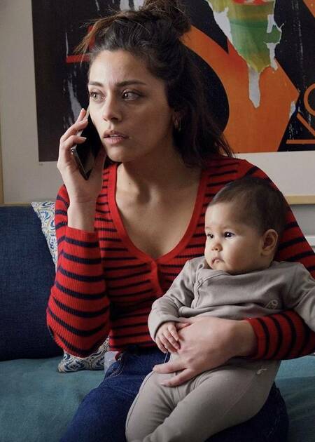 Doğa Geometric Hoop Earrings