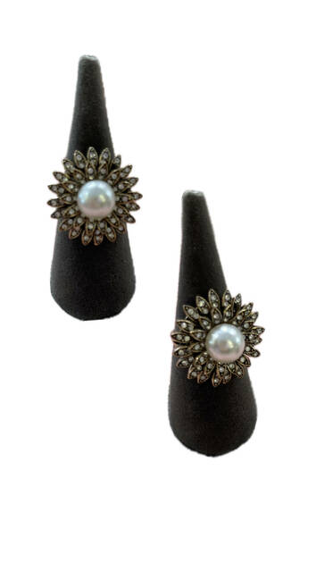 Pink Hanım Antique Pearl Ring