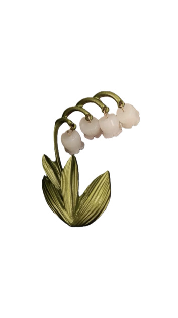 Flower Figured Brooch