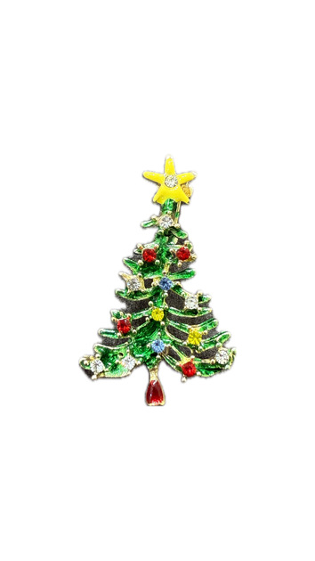 Çam Tree Brooch