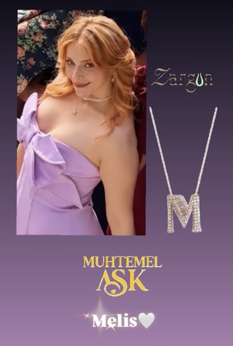 Melis M Harfi Kolye