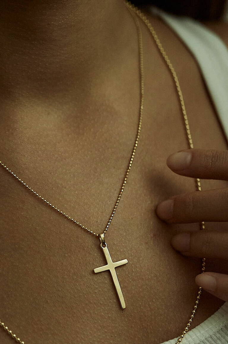 3D model Big Cross Necklace VR / AR / low-poly | CGTrader
