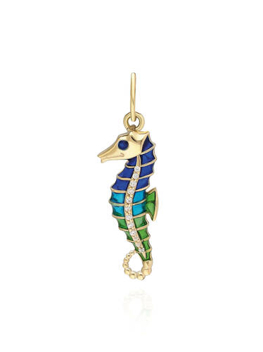 Seahorse Charm