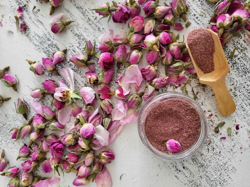 Gül Tozu -50 gr Cam Kavanoz