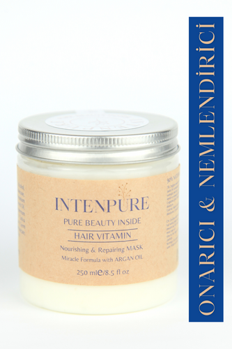 intenpure Pure Beauty Inside Hair Vitamin Nourshing Repairing Maske 250 ml 