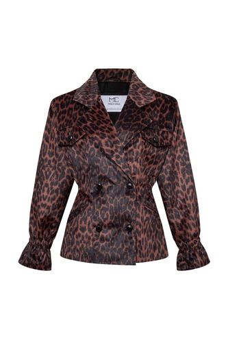 FW25 Faux Leopard Blazer N:9065